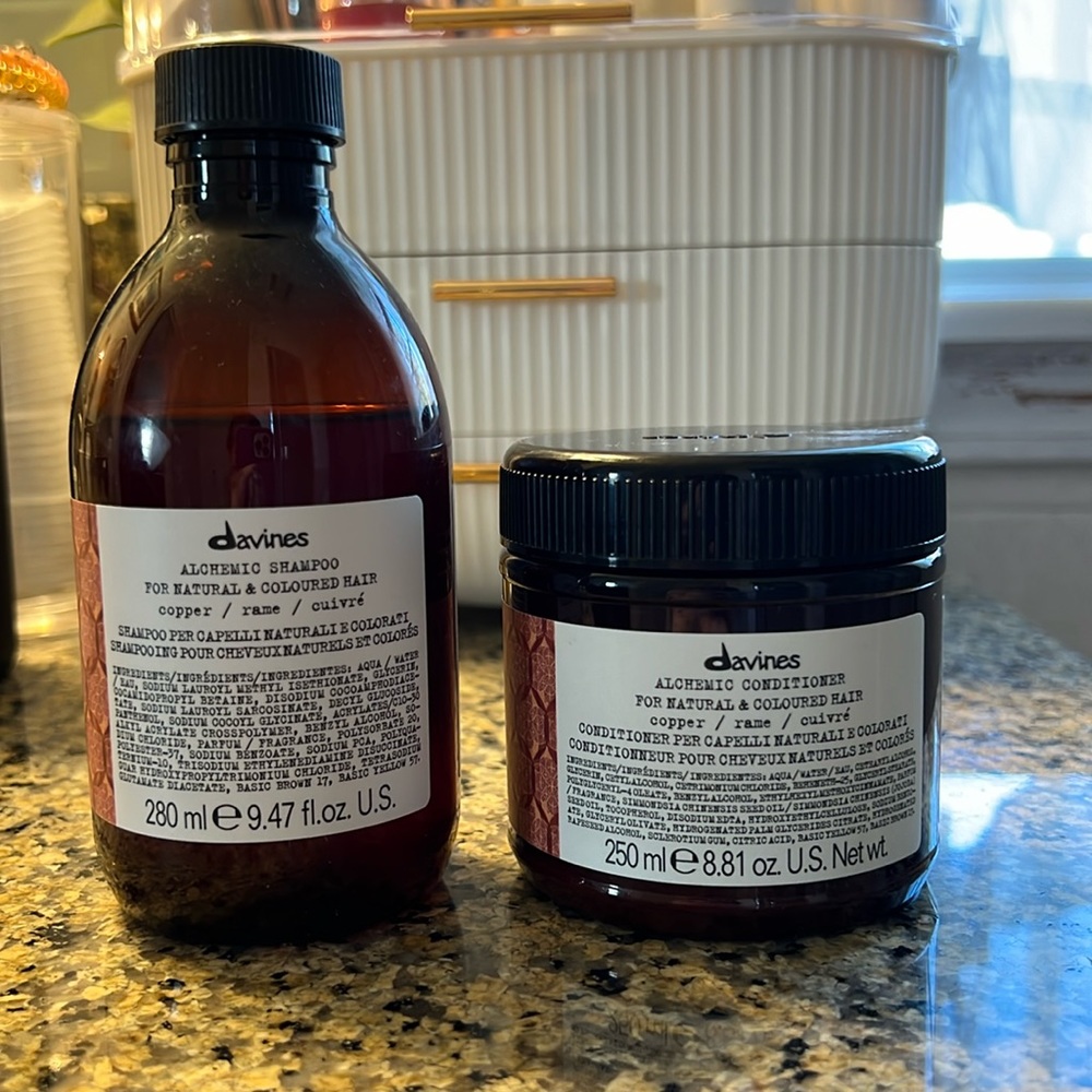 Davines Alchemic Copper Shampoo & Conditioner